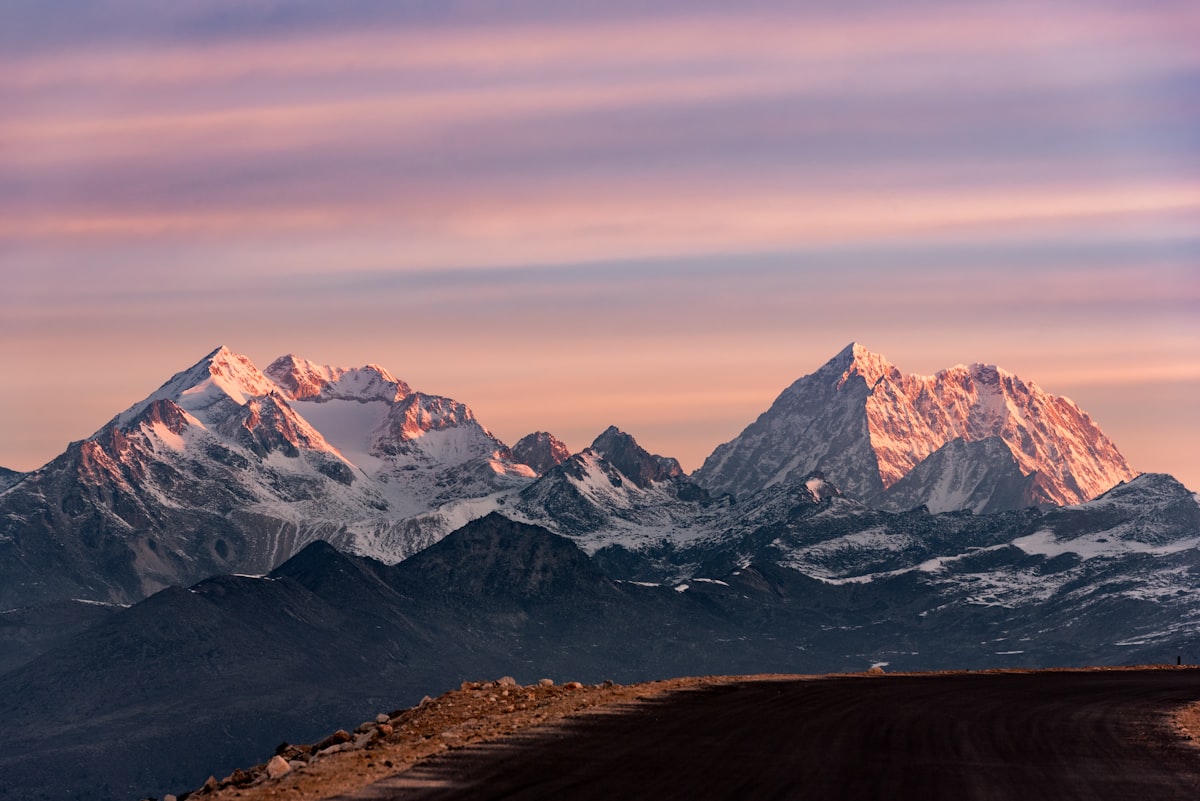 First Light on Annapurna