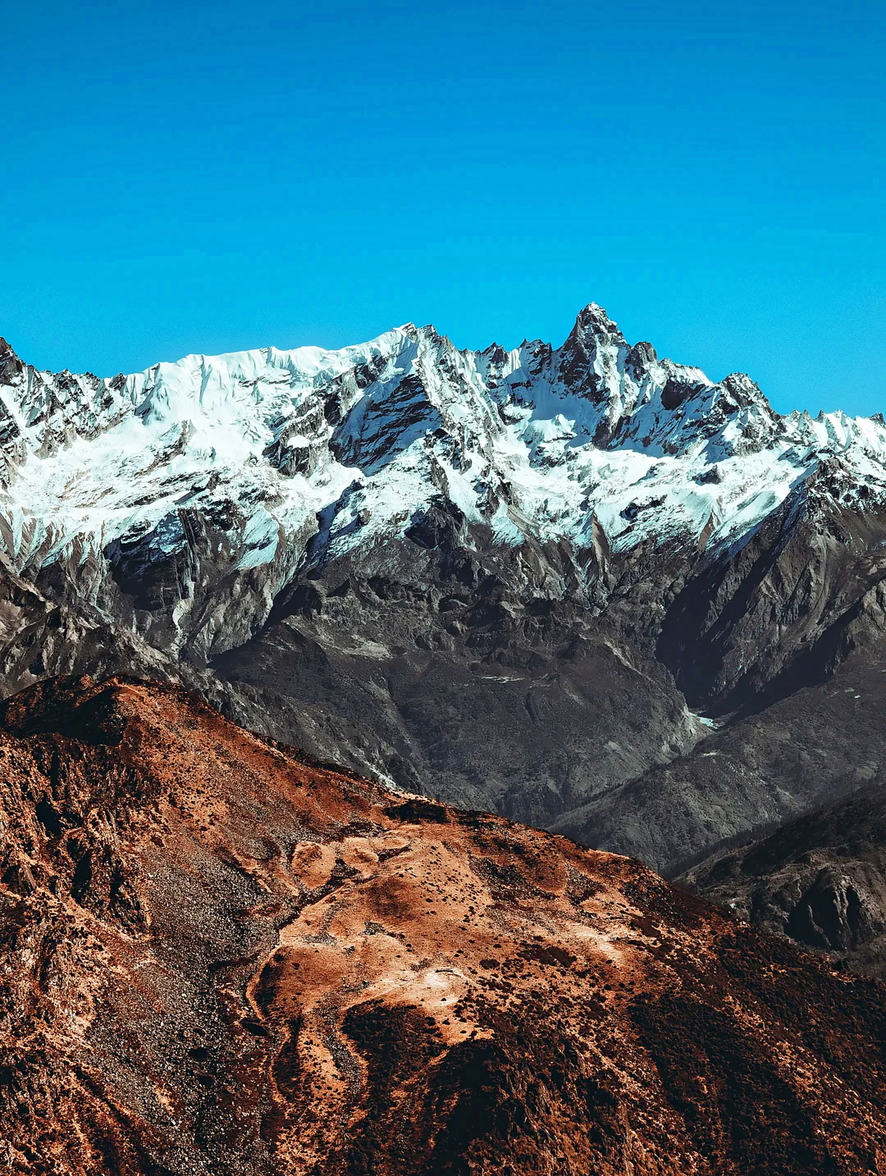 Bhairab Himal Glacial Massif