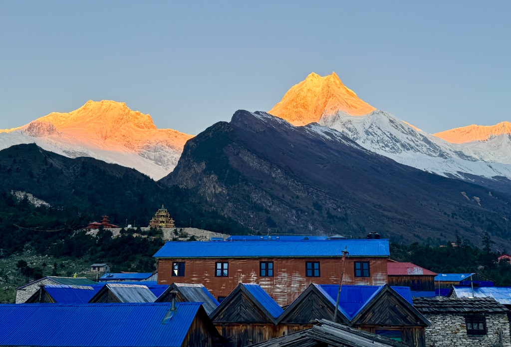 Alpenglow Over the Sacred Sanctuary