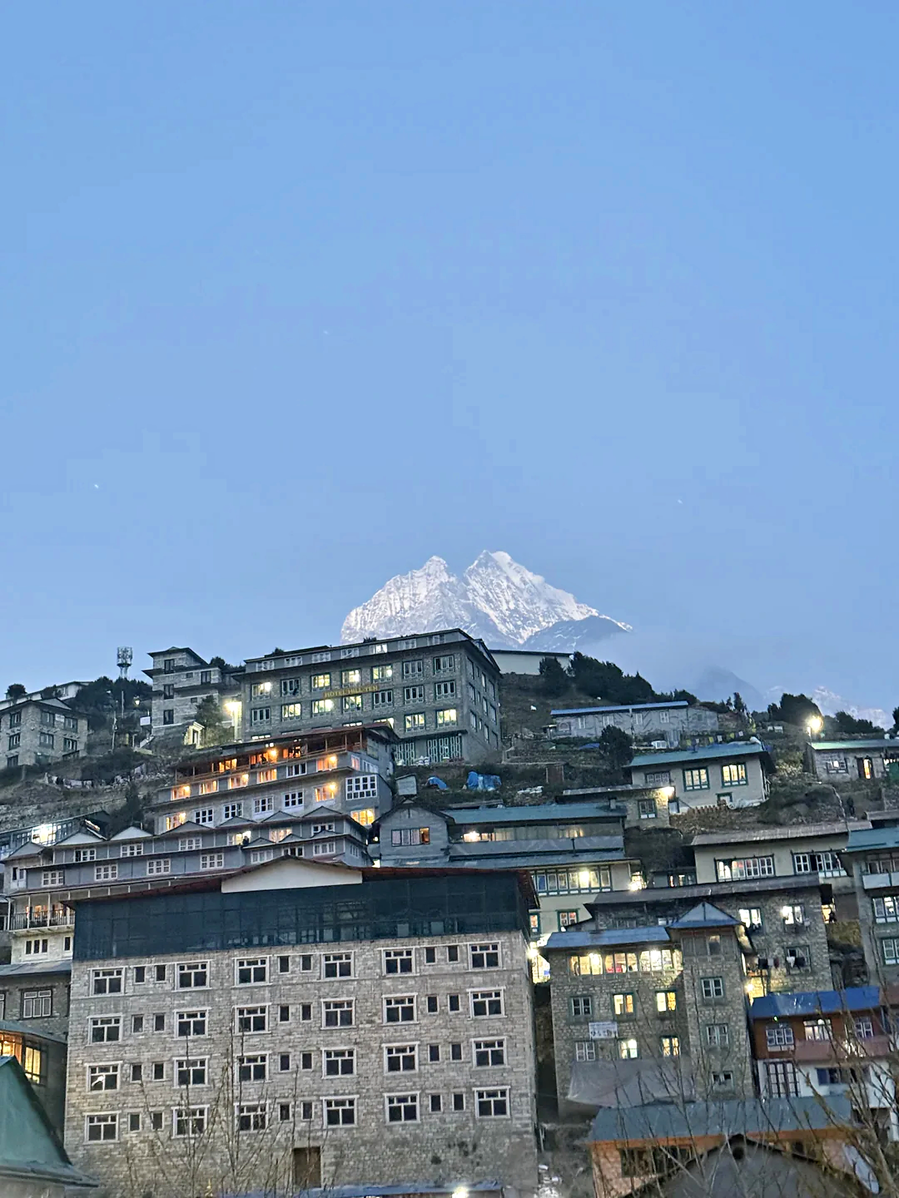 Amphitheatre of Namche Bazaar